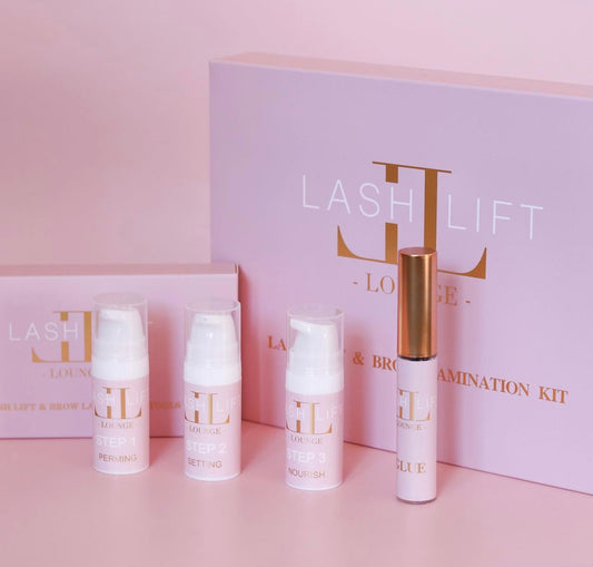 Professional Lashlift & Brow Lamination Starter Kit (5ml) Step 1,2,3 + Glue