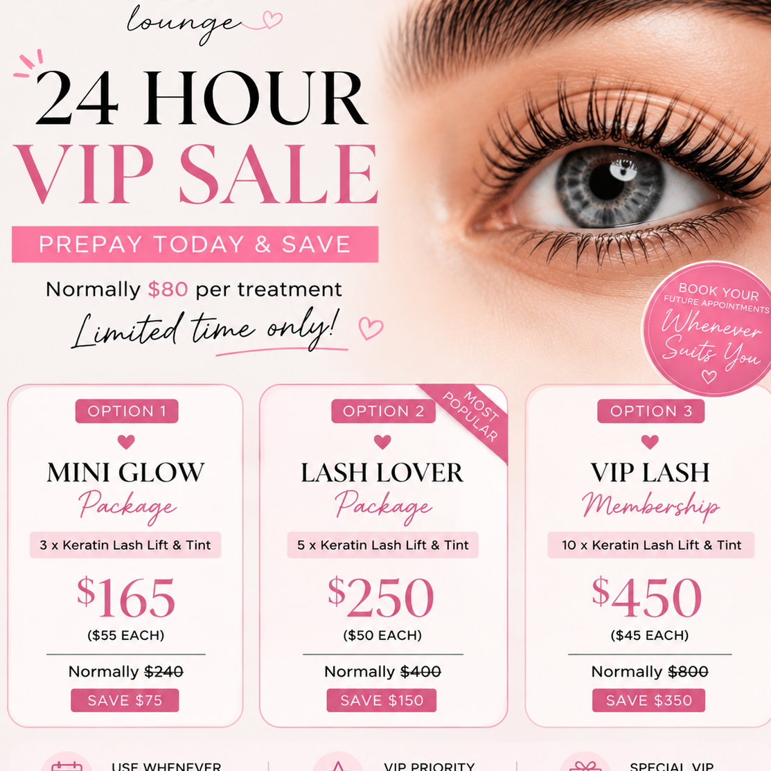 👑 VIP Lash Membership Package
