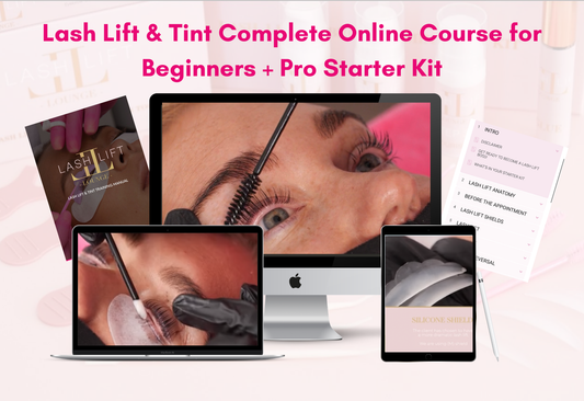 Lash Lift & Tint Complete Online Course for Beginners + Pro Starter Kit