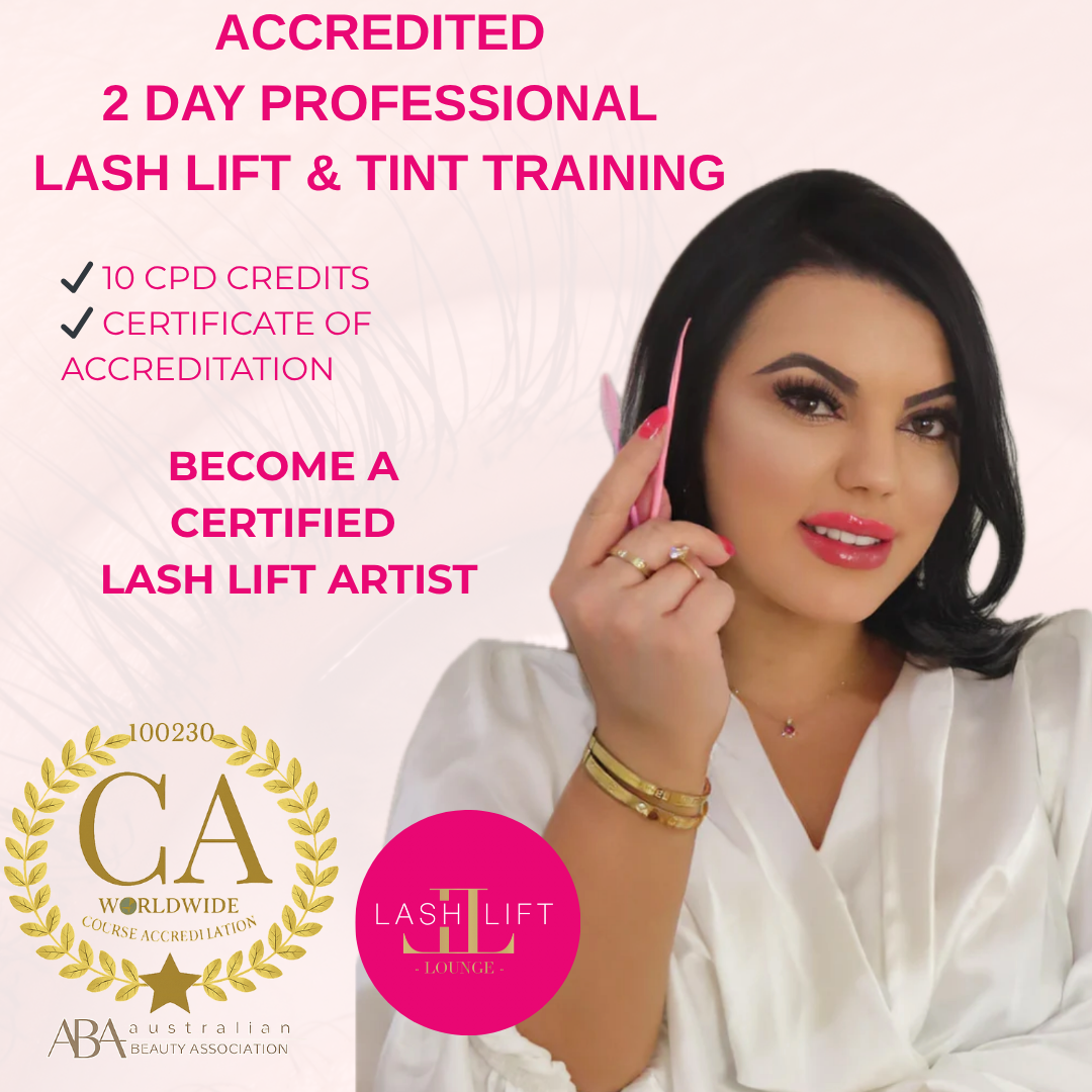 Accredited 2 Day Lash Lift & Tint Training (In Person)