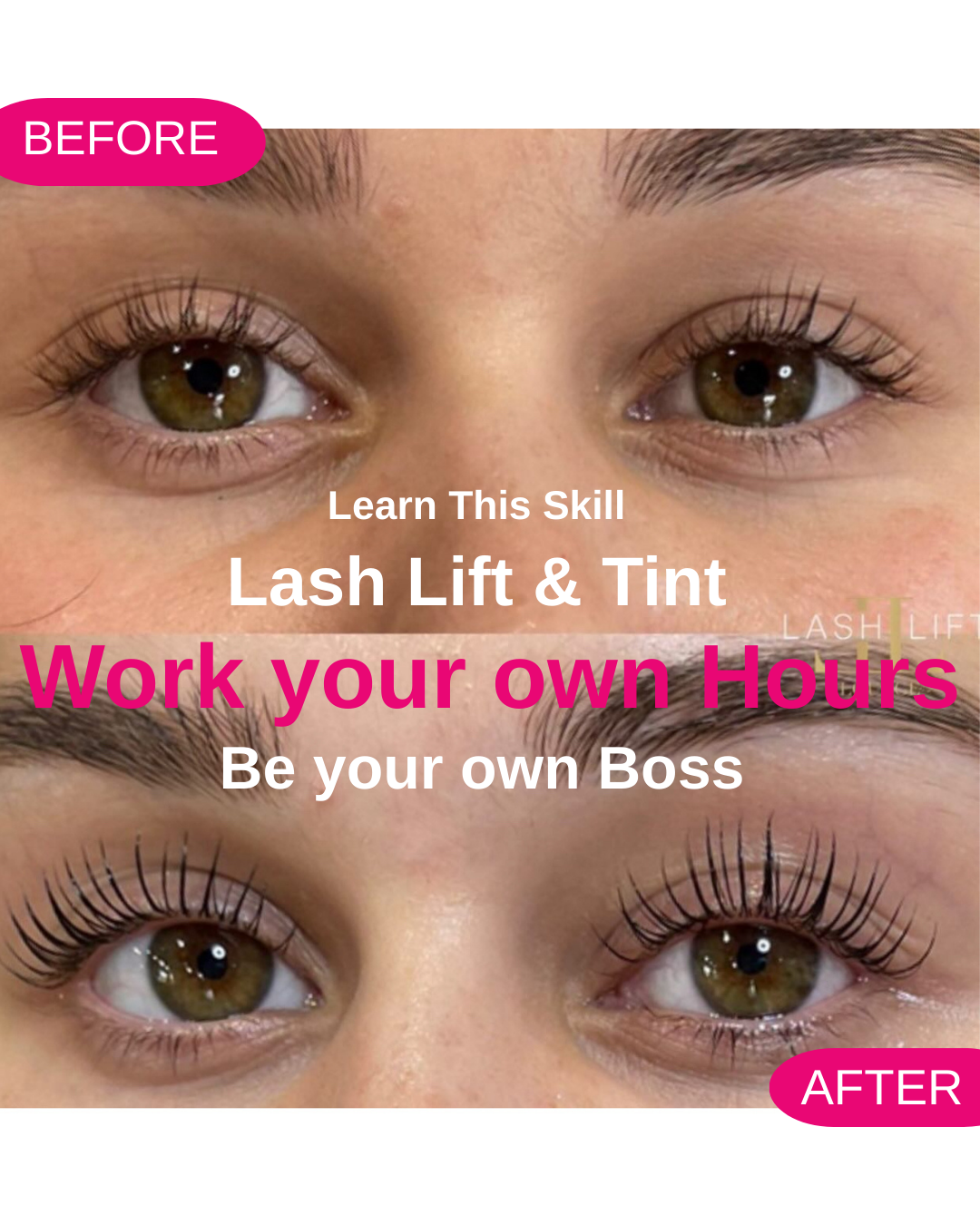 Accredited 2 Day Lash Lift & Tint Training (In Person)