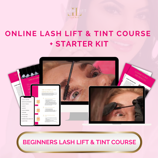 Online Lash Lift & Tint Course + Kit (Most Popular⭐️)