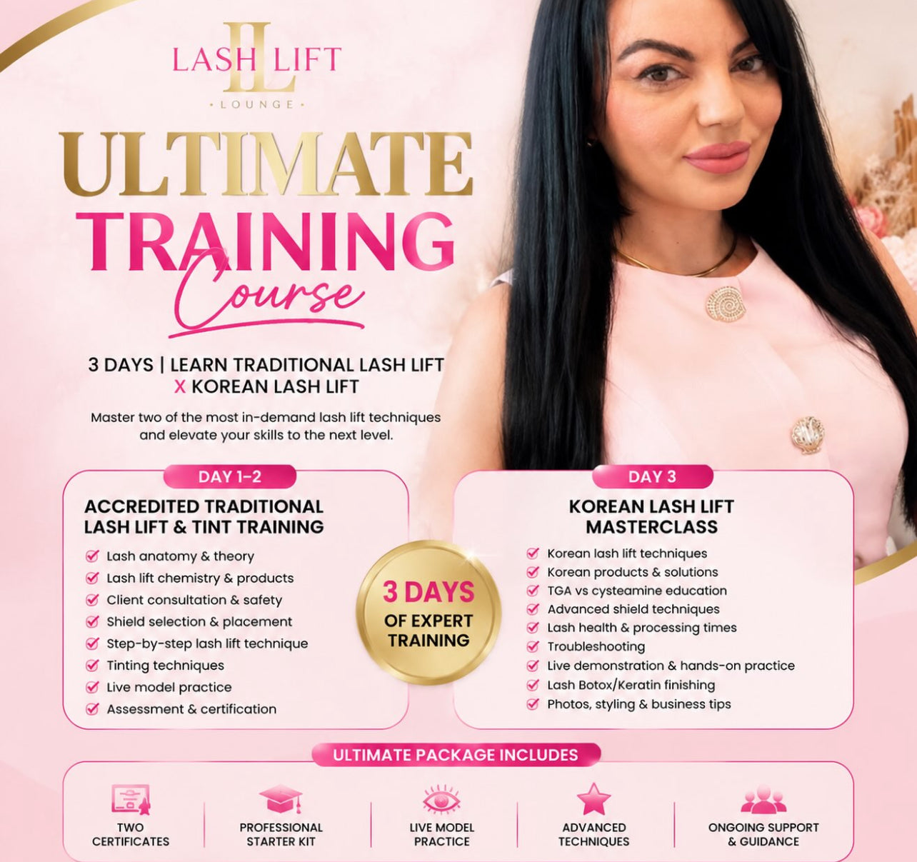 ULTIMATE LASH LIFT TRAINING COURSE