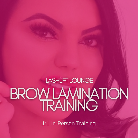 In Person Brow Lamination Course (Deposit only)