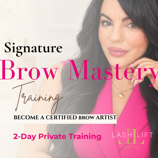 2 Day 1.1 Lashlift Lounge Signature Brow Mastery Training