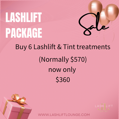 6 lashlift & tint treatment sale