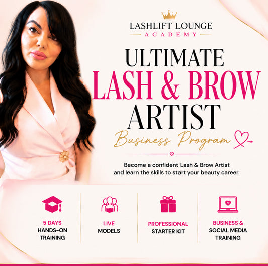 ULTIMATE 5 DAY LASH & BROW ARTIST BUSINESS PROGRAM