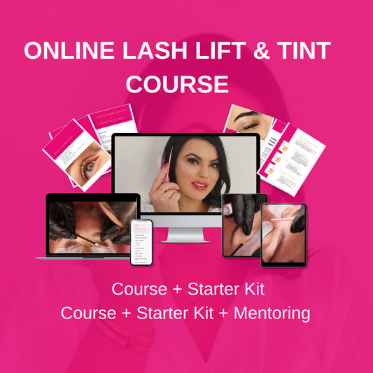 Beginner Lash Lift & Tint Online Course (Includes Starter Kit)