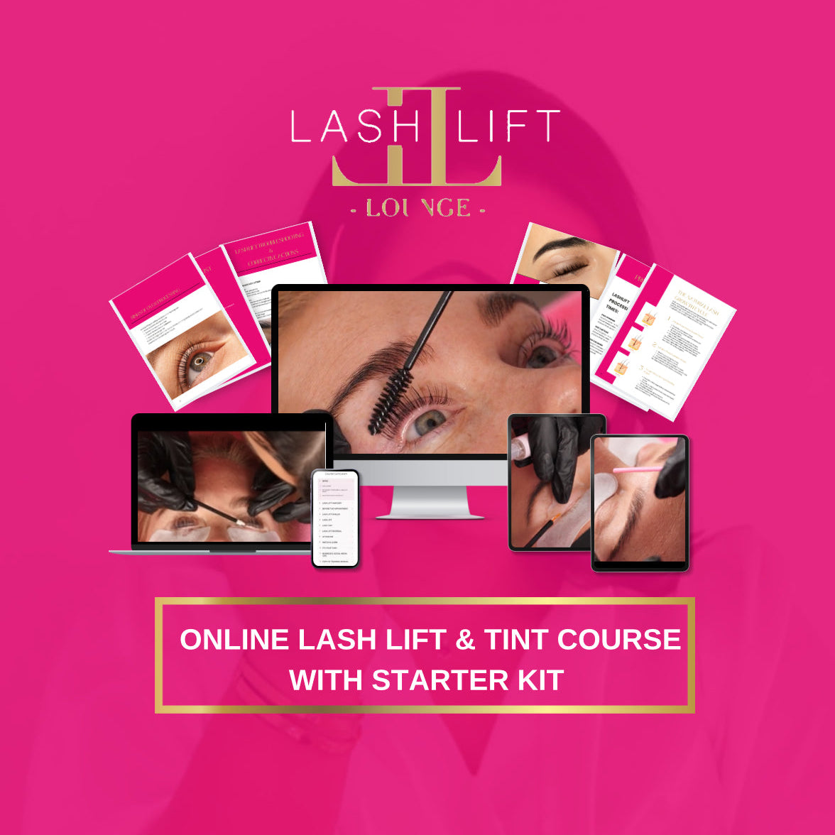 The Complete Lash Lift Artist Starter Course + Kit