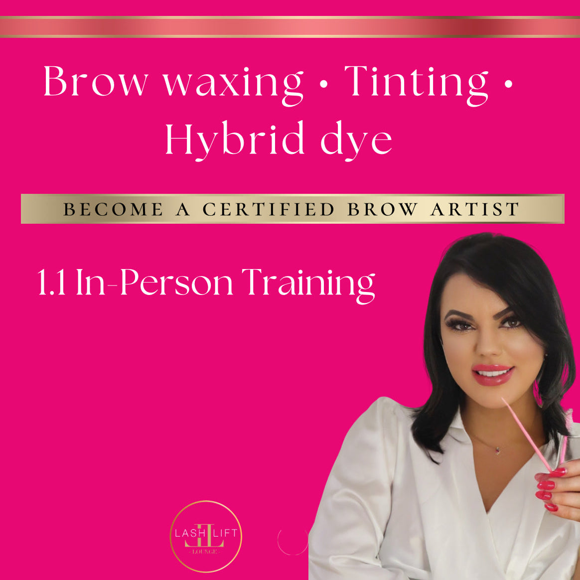 1.1 HD Brow Wax, Tint & Hybrid Dye Training