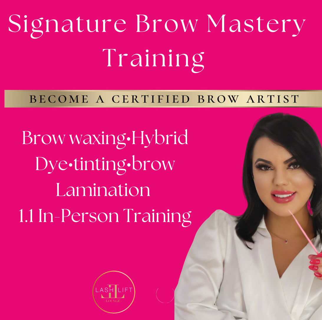 2 Day 1.1 Lashlift Lounge Signature Brow Mastery Training