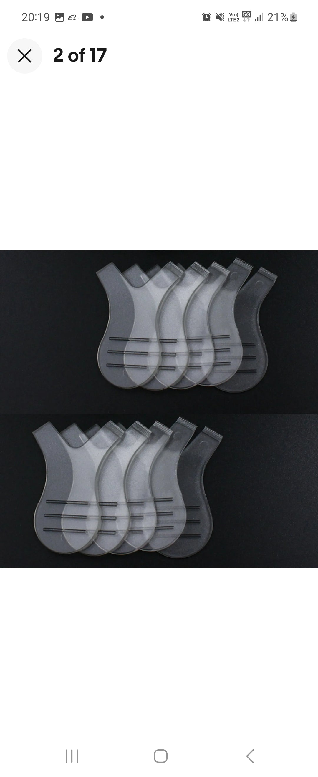 Y Comb Lashlift Tool 10 pack