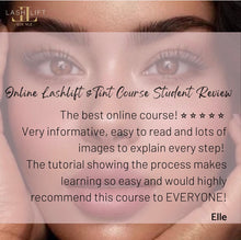 Load image into Gallery viewer, Lash Lift &amp; Tint Online Course with Starter Kit
